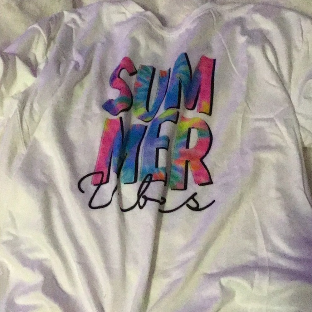 White summer T-shirt